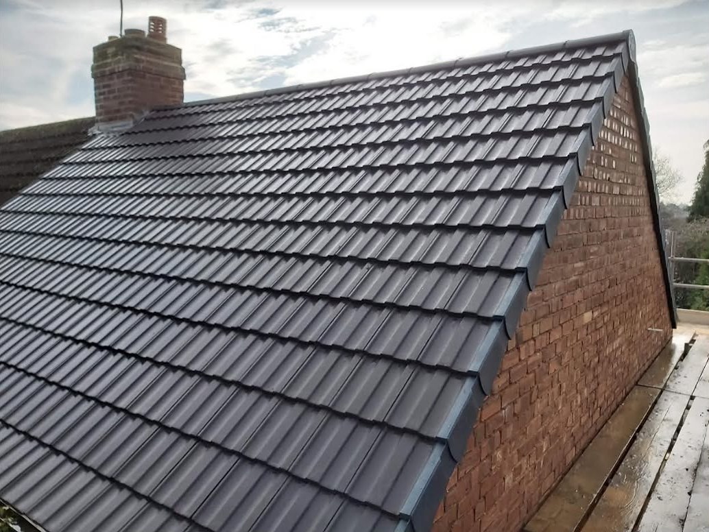 Completed pitched roof installation by Harding & Co. Roofing Specialists in London and the South East — project 27