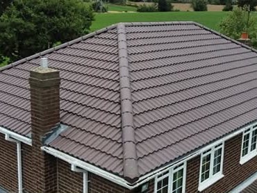 Completed pitched roof installation by Harding & Co. Roofing Specialists in London and the South East — project 26