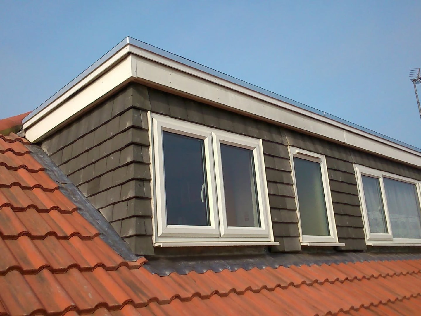 Leadwork detail on a dormer window by Harding & Co. Roofing Specialists in London and the South East — project 11