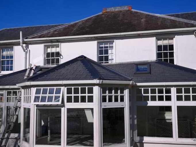 Completed pitched roof installation by Harding & Co. Roofing Specialists in London and the South East — project 37