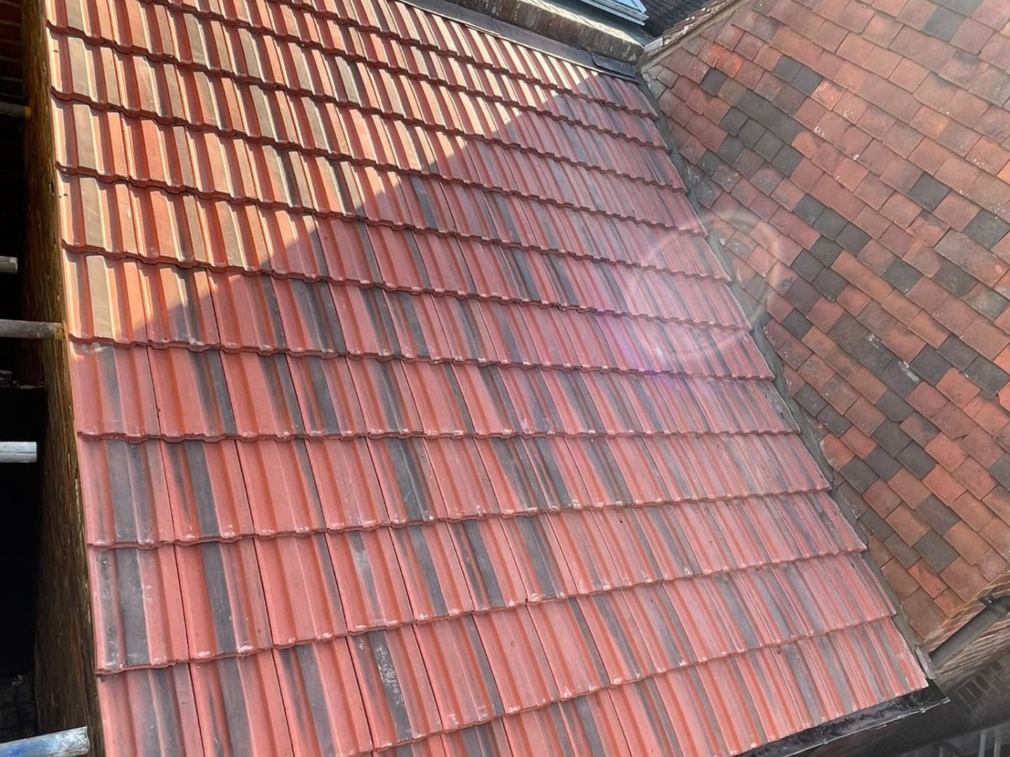 Completed pitched roof installation by Harding & Co. Roofing Specialists in London and the South East — project 28