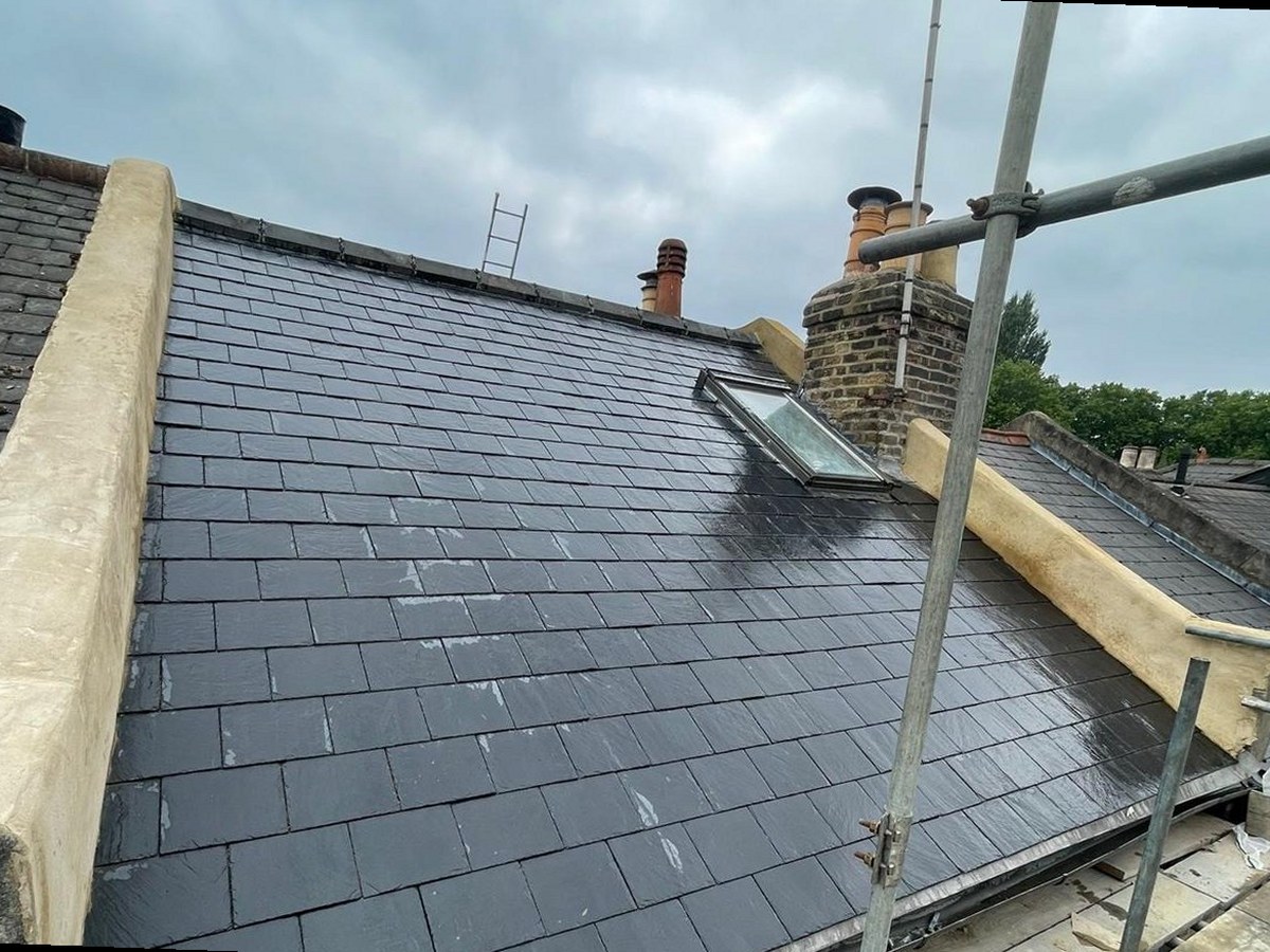 Completed pitched roof installation by Harding & Co. Roofing Specialists in London and the South East — project 39