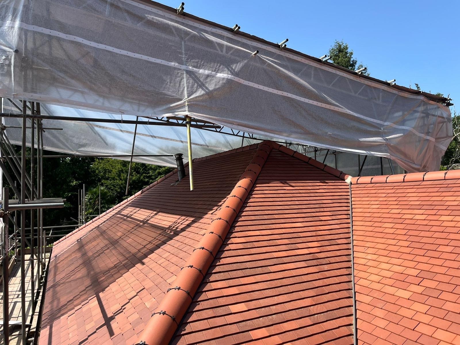 Completed pitched roof installation by Harding & Co. Roofing Specialists in London and the South East — project 33
