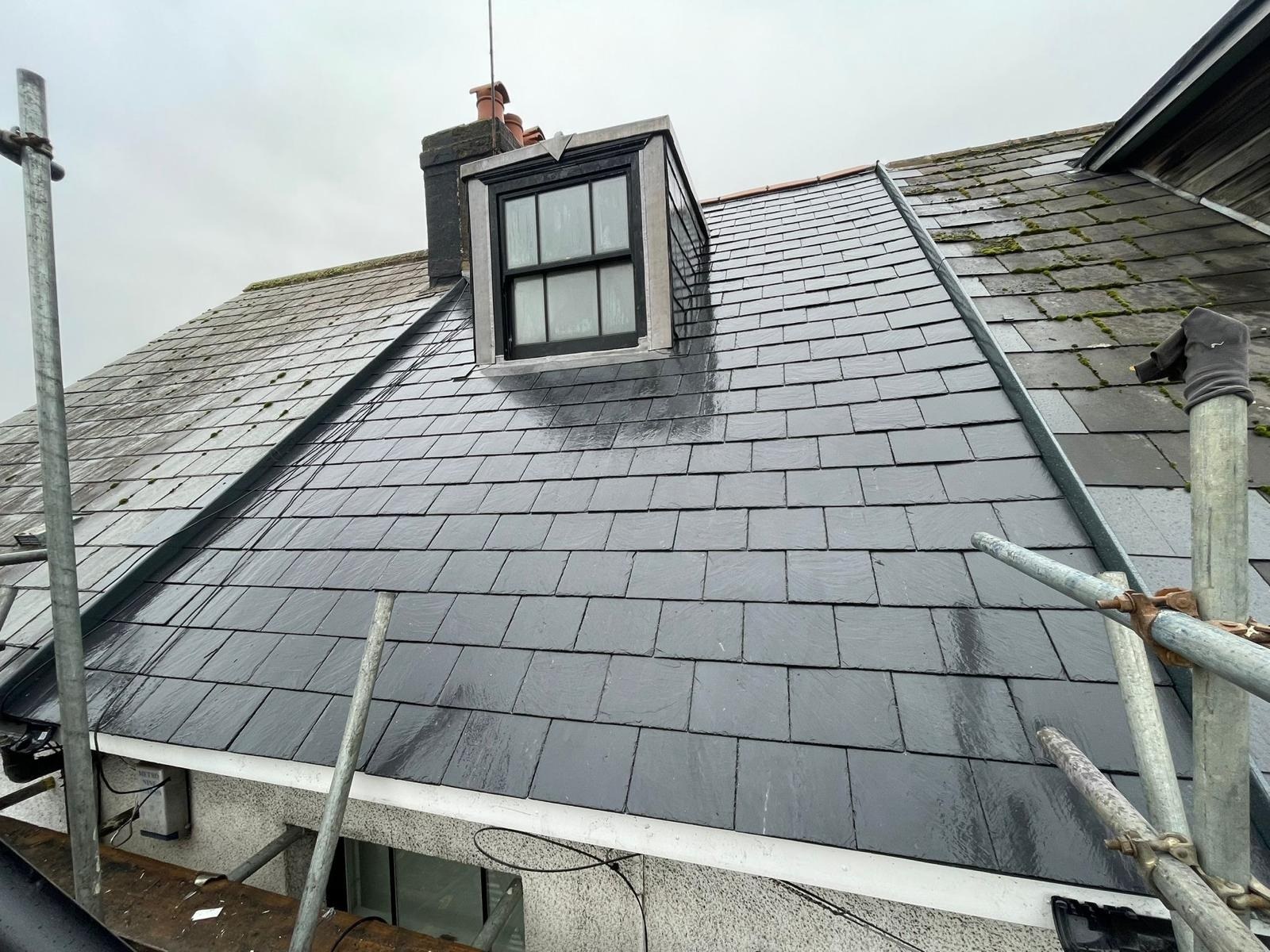 Completed pitched roof installation by Harding & Co. Roofing Specialists in London and the South East — project 40